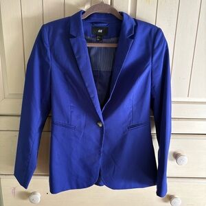 H&M blue blazer Women’s size 8